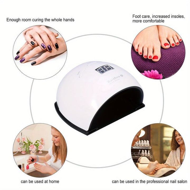 KissIcon LED Nail Polish Blow Dry Lamp -