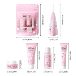 KissICON 1 set KissIcon Sakura Set Cleanser Serum Toner SPF -