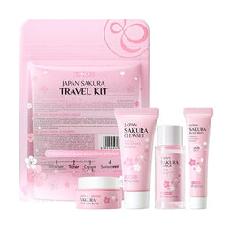 KissICON 1 set KissIcon Sakura Set Cleanser Serum Toner SPF -
