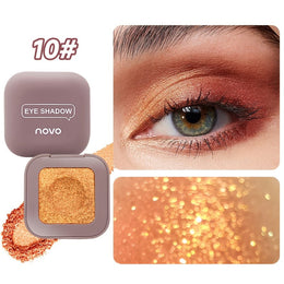 KissICON 10 12color Glitter Shimmer Eyeshadow Palette Vibrant Longlasting