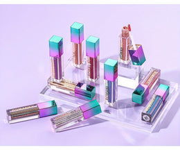 KissICON 10-Colors Eyeshadow Set 10color Glitter Liquid Eyeshadow Set – Gift