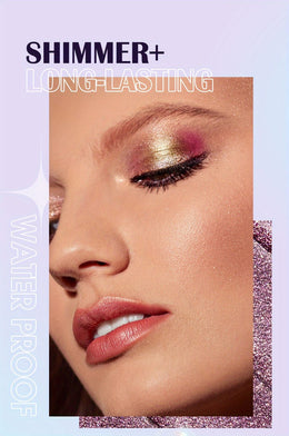 KissICON 10-Colors Eyeshadow Set 10color Glitter Liquid Eyeshadow Set – Gift