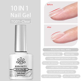 KissICON 10 IN 1 NailGLUE-01 KissIcon Born Pretty 6 In 1 Nail Glue