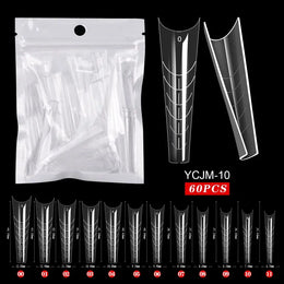 KissICON 10 KissIcon 60Pcs False Nail Tips Acrylic Gel -