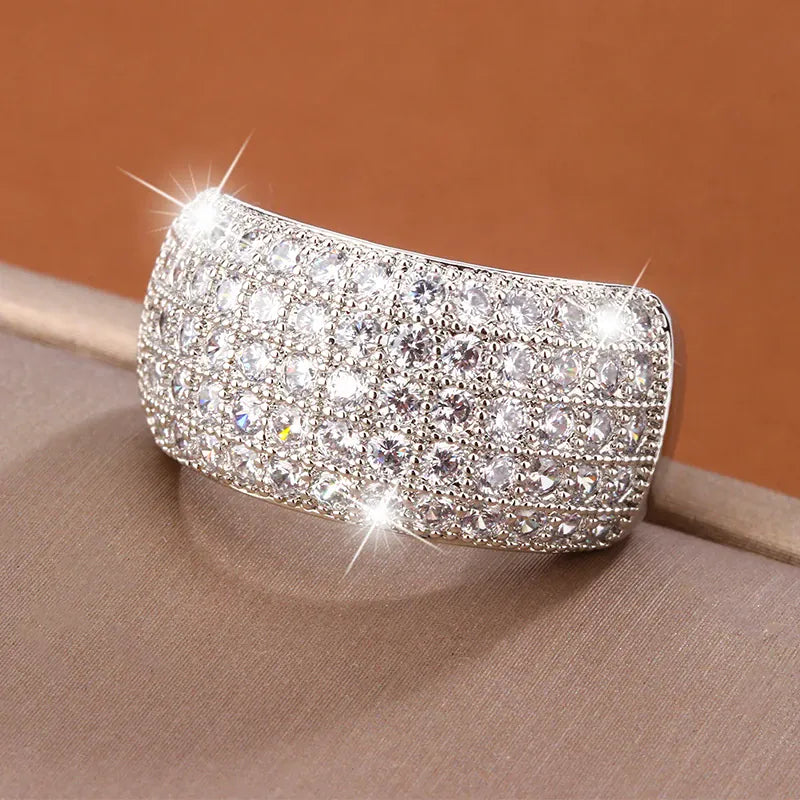 KissICON 10 KissIcon Fashion Light Luxury Zircon Ring - Bridal Shine