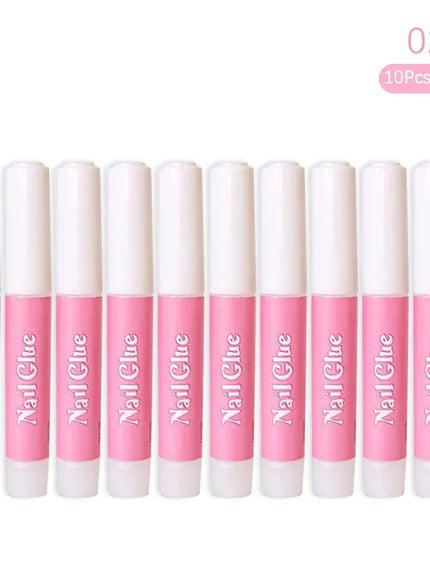 KissICON 10 KissIcon Nail Glue Set For False Nails -