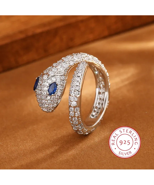 KissICON 10 KissIcon Serpent Adjustable Ring - Open Band Boho Style