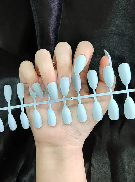 KissICON 10 Matte Press On Fake Nails 24Pcs Full Cover