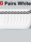 10 Pairs White / China Mainland / One Size