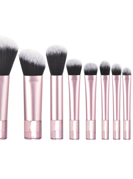 KissICON 10 PCS 3 KissIcon 10 Color Mini Makeup Brush Set Portable