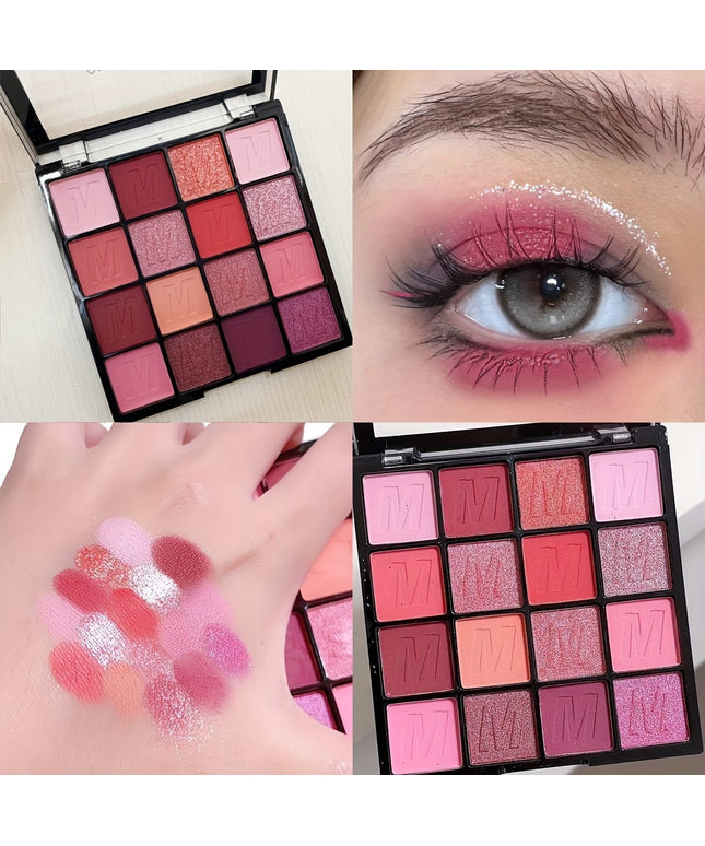 KissICON 10 Piece Set Complete Beginner Makeup Gift Set – Eyes Lips Face