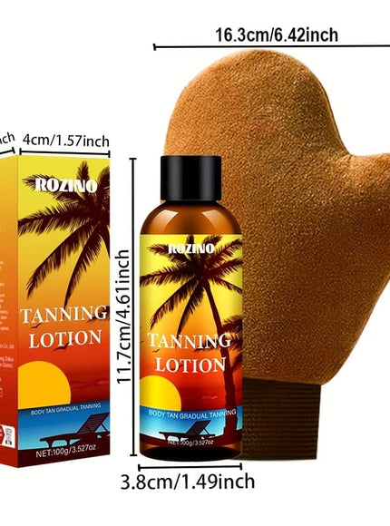 KissICON 100g Fast Sunless Tan Cream Natural Bronze