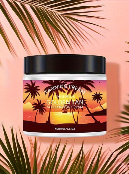KissICON 100g Glow Sunfree Tan Brighten All Skin