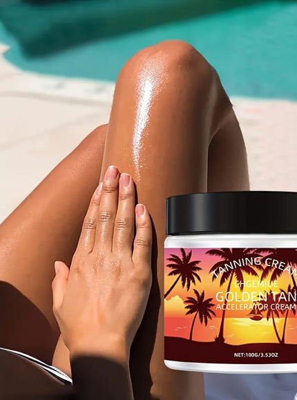 KissICON 100g Glow Sunfree Tan Brighten All Skin