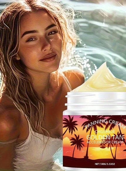 KissICON 100g Glow Sunfree Tan Brighten All Skin