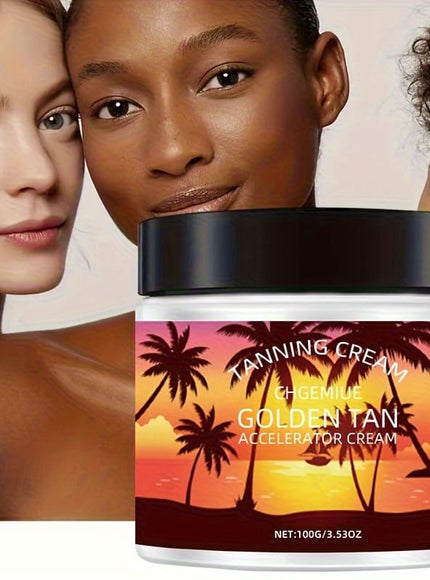 KissICON 100g Glow Sunfree Tan Brighten All Skin