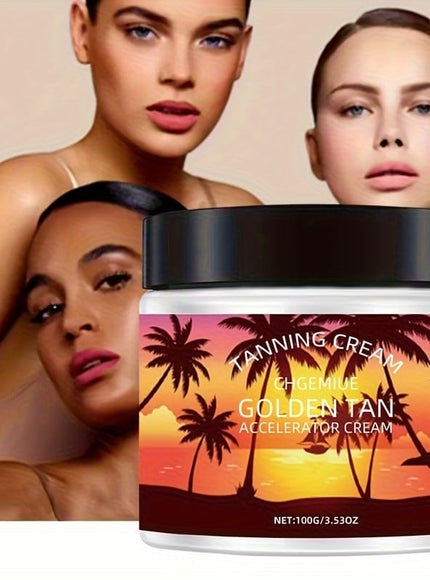KissICON 100g Glow Sunfree Tan Brighten All Skin