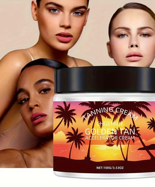 KissICON 100g Glow Sunfree Tan Brighten All Skin