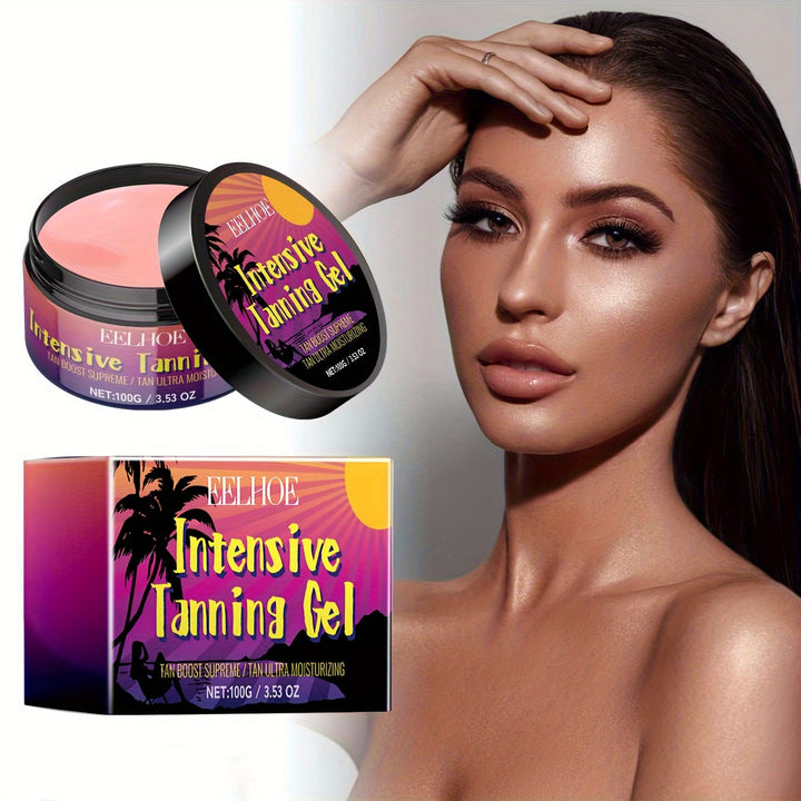 Peach Glow Tanning Gel Deep Hydration