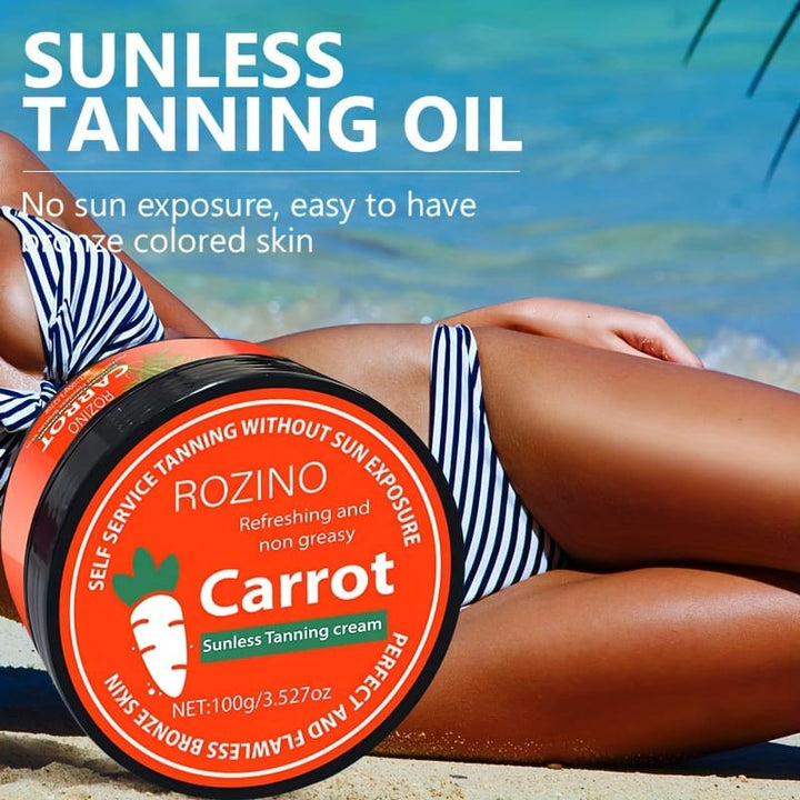 Rozino Carrot Tanning Cream Sunless Bronze
