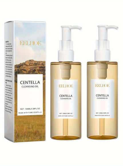 KissICON 100ml*2 Gentle Centella Cleansing Oil Duo Unscented