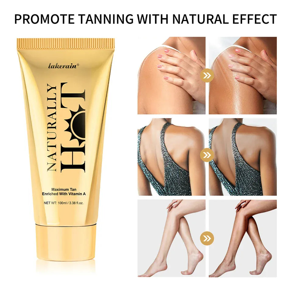 KissICON 100ml AG Hot Tanning Cream - Long Lasting Tan