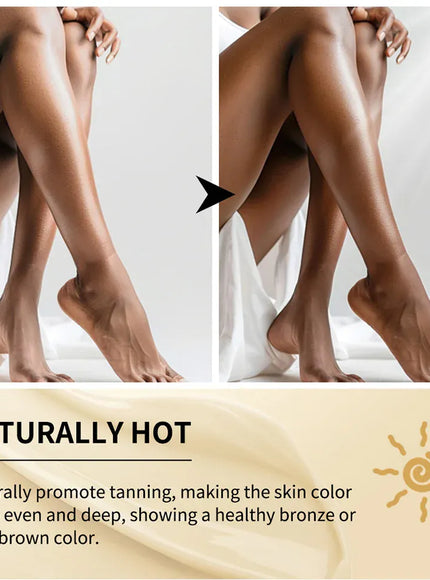 KissICON 100ml AG Hot Tanning Cream - Long Lasting Tan