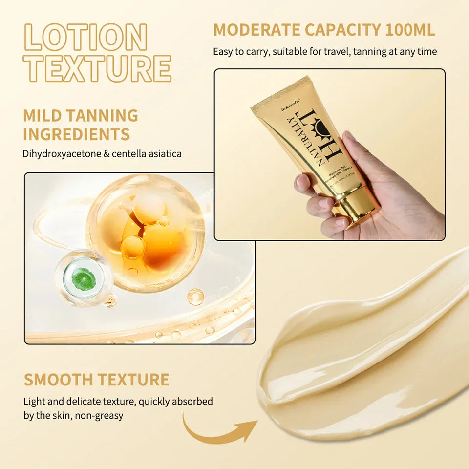 KissICON 100ml AG Hot Tanning Cream - Long Lasting Tan
