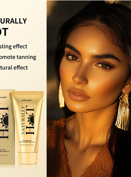 KissICON 100ml AG Hot Tanning Cream - Long Lasting Tan