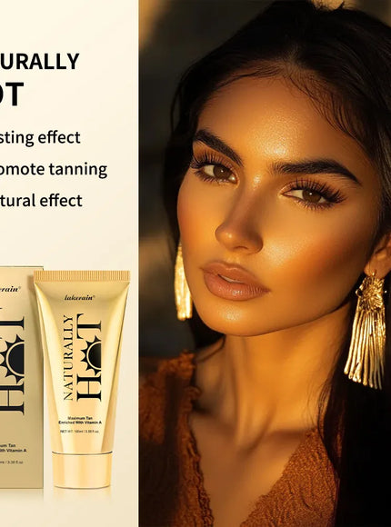 KissICON 100ml AG Hot Tanning Cream - Long Lasting Tan