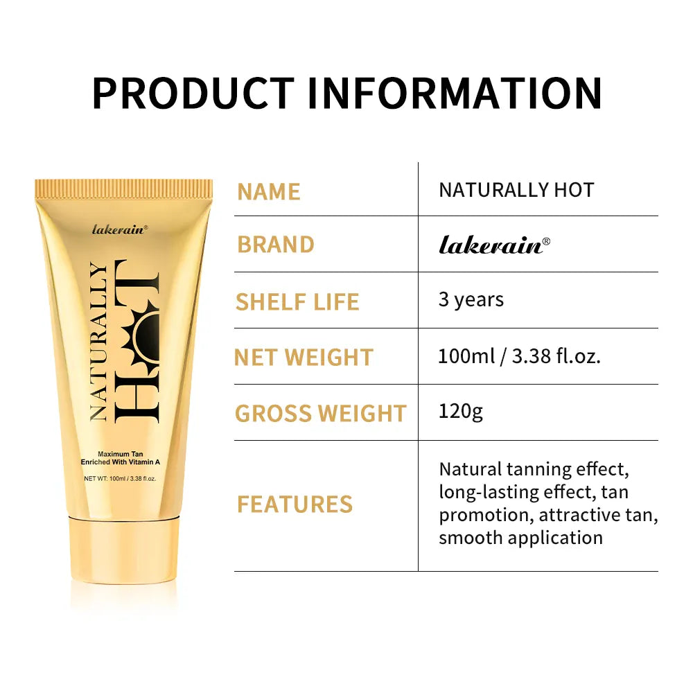 KissICON 100ml AG Hot Tanning Cream - Long Lasting Tan