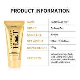 KissICON 100ml AG Hot Tanning Cream - Long Lasting Tan