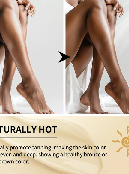 KissICON 100ml AG Hot Tanning Cream - Long Lasting Tan