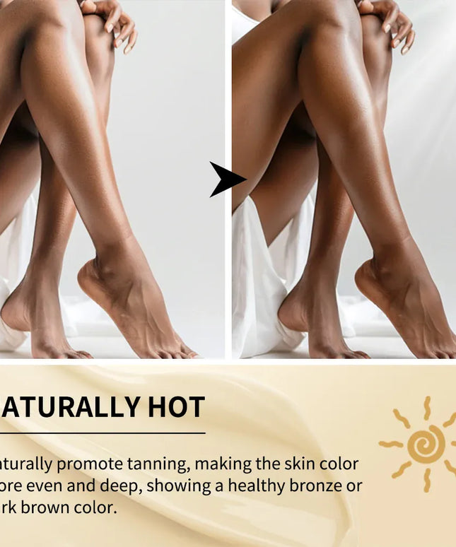 KissICON 100ml AG Hot Tanning Cream - Long Lasting Tan