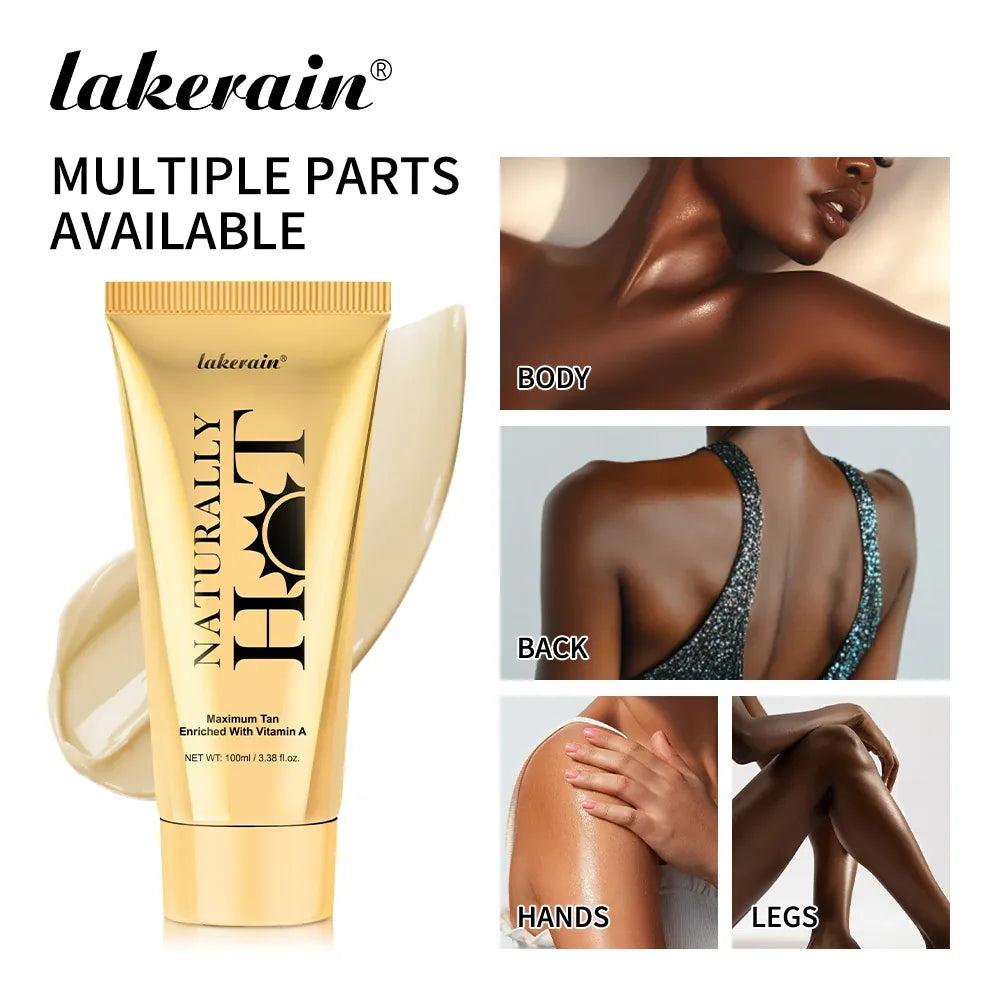 KissICON 100ml AG Hot Tanning Cream - Long Lasting Tan