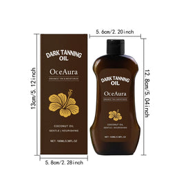 KissICON 100ml Boxed Self Tanner Oil Tanned Intensifier Bronzer Glow Hydrating