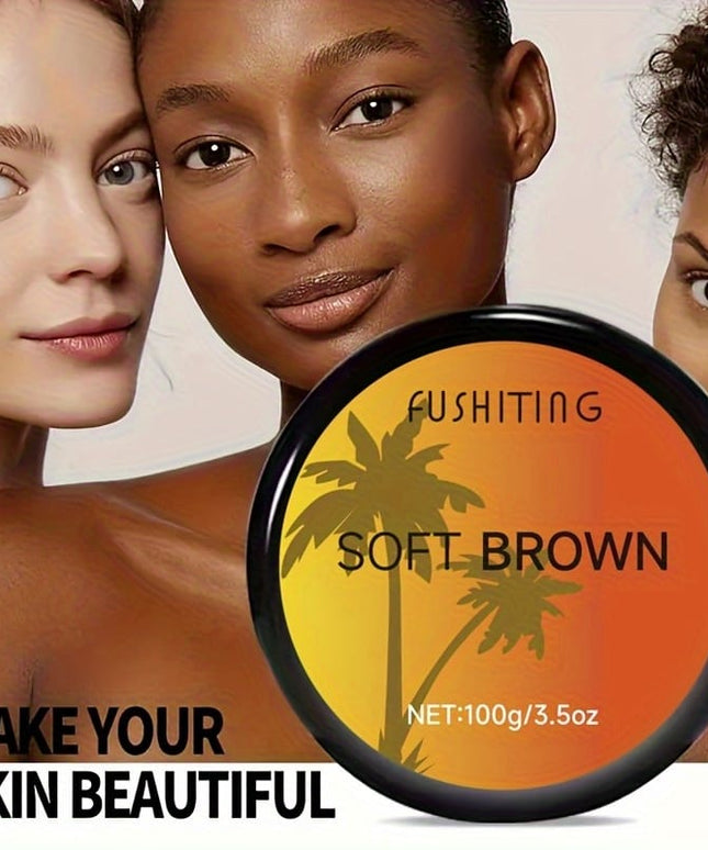 KissICON 100ml Fushiting Cocoa Butter Sunless Tanner Radiant