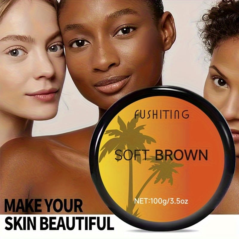 KissICON 100ml Fushiting Cocoa Butter Sunless Tanner Radiant