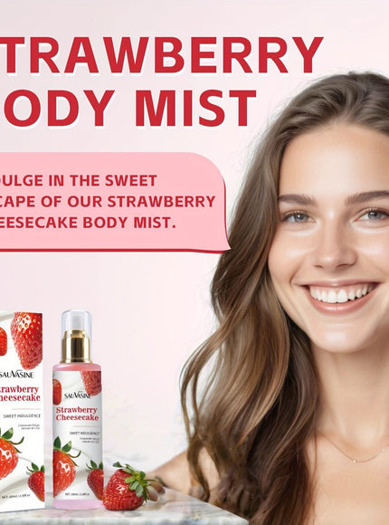 KissICON 100ml Ladys Strawberry Mist Longlasting Scent Perfect