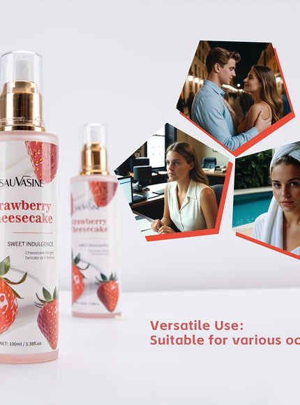 KissICON 100ml Ladys Strawberry Mist Longlasting Scent Perfect