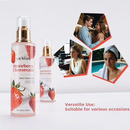 KissICON 100ml Ladys Strawberry Mist Longlasting Scent Perfect