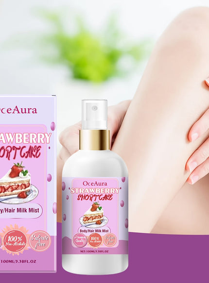 KissICON 100ml Oceaura Strawberry Shortcake Body Mist Moisturizing