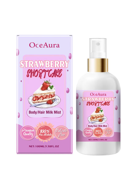 KissICON 100ml Oceaura Strawberry Shortcake Body Mist Moisturizing