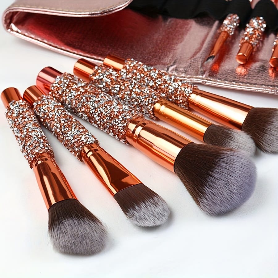 KissICON 1012pc Pro Makeup Brush Set – Perfect Gift Her