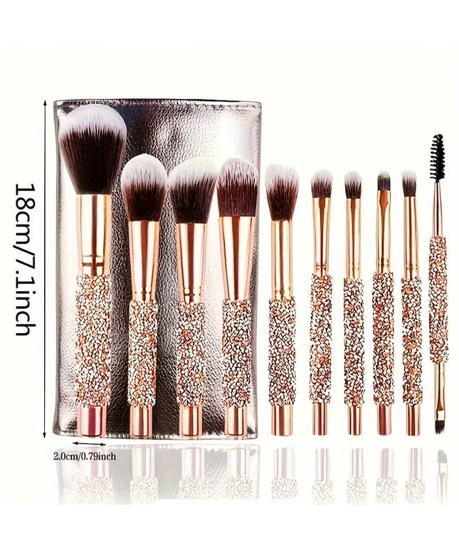 KissICON 1012pc Pro Makeup Brush Set – Perfect Gift Her