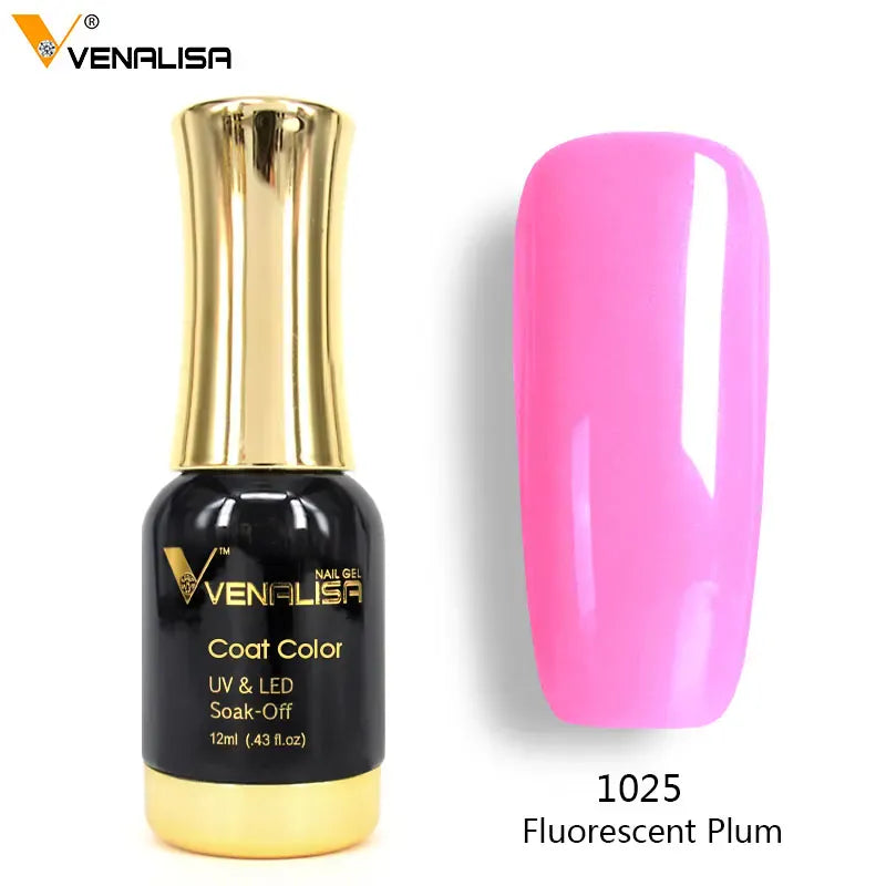 KissICON 1025 KissIcon Venalisa Gel Nail Paint 12ml 120 Colors