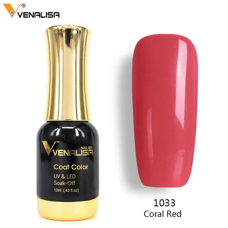 KissICON 1033 KissIcon Venalisa Gel Nail Paint 12ml 120 Colors