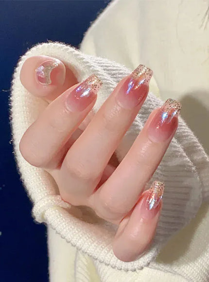 KissICON 1082 KissIcon Press On Nails 24Pcs Gel Butterfly -