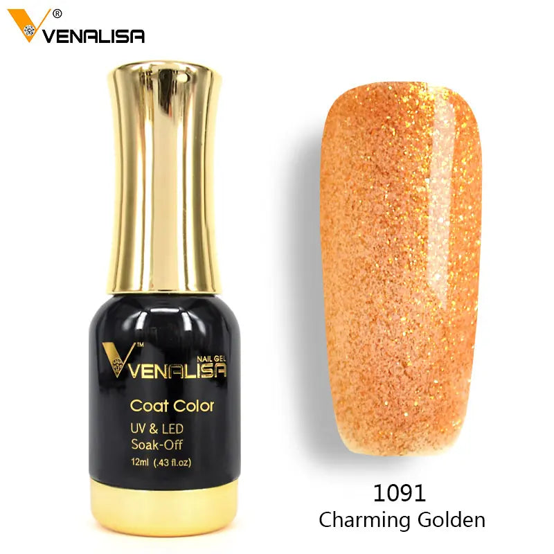 KissICON 1091 KissIcon Venalisa Gel Nail Paint 12ml 120 Colors
