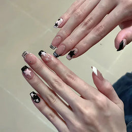 KissICON 1092 KissIcon Press On Nails 24Pcs Gel Butterfly -